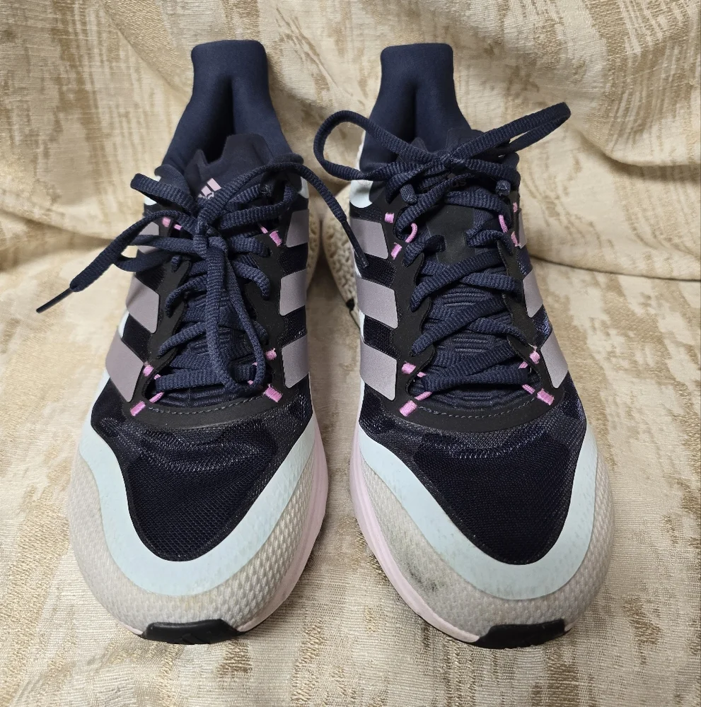 ADIDAS 4DFWD PULSE 2 Women's Running Shoes-Shadow Navy/Matt Purple Met Sz8 - Picture 5 of 16